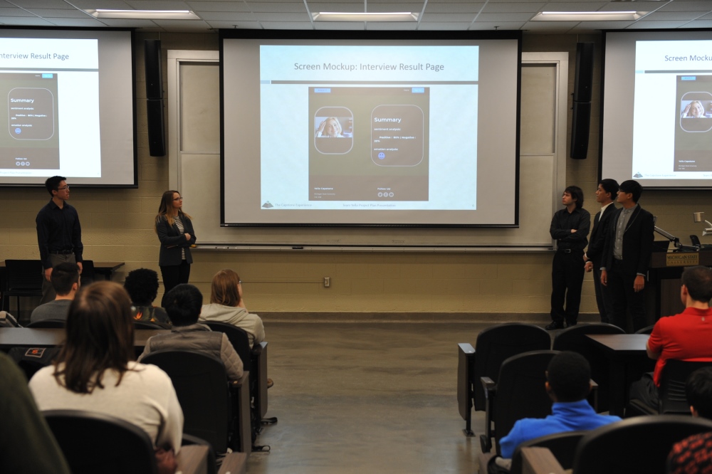 Capstone Experience Photo