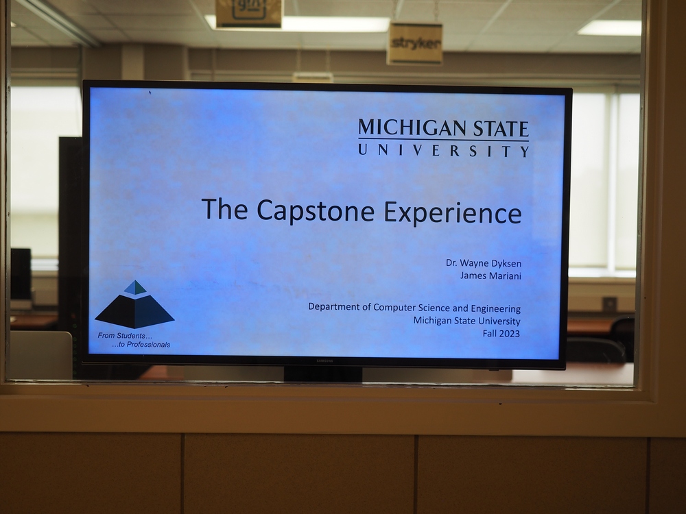 Capstone Experience Photo