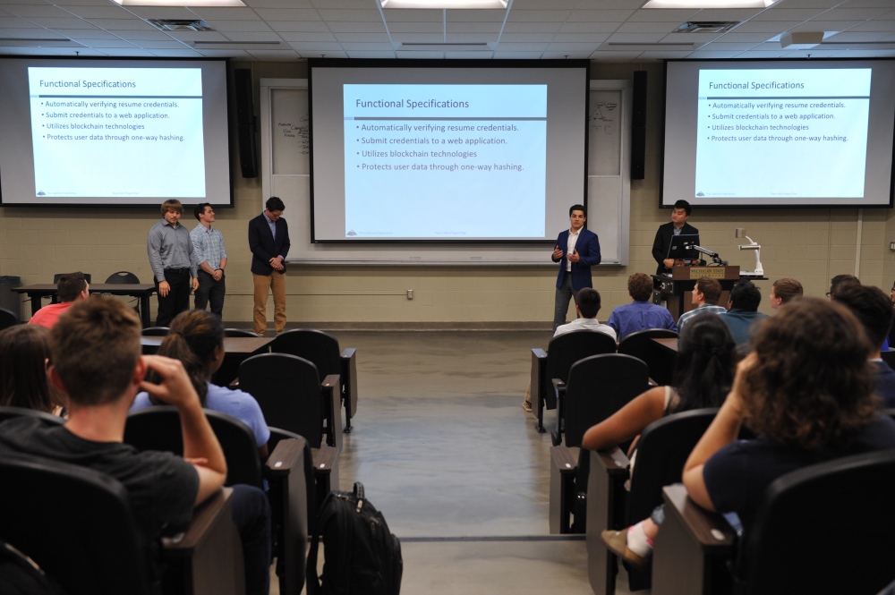Capstone Experience Photo