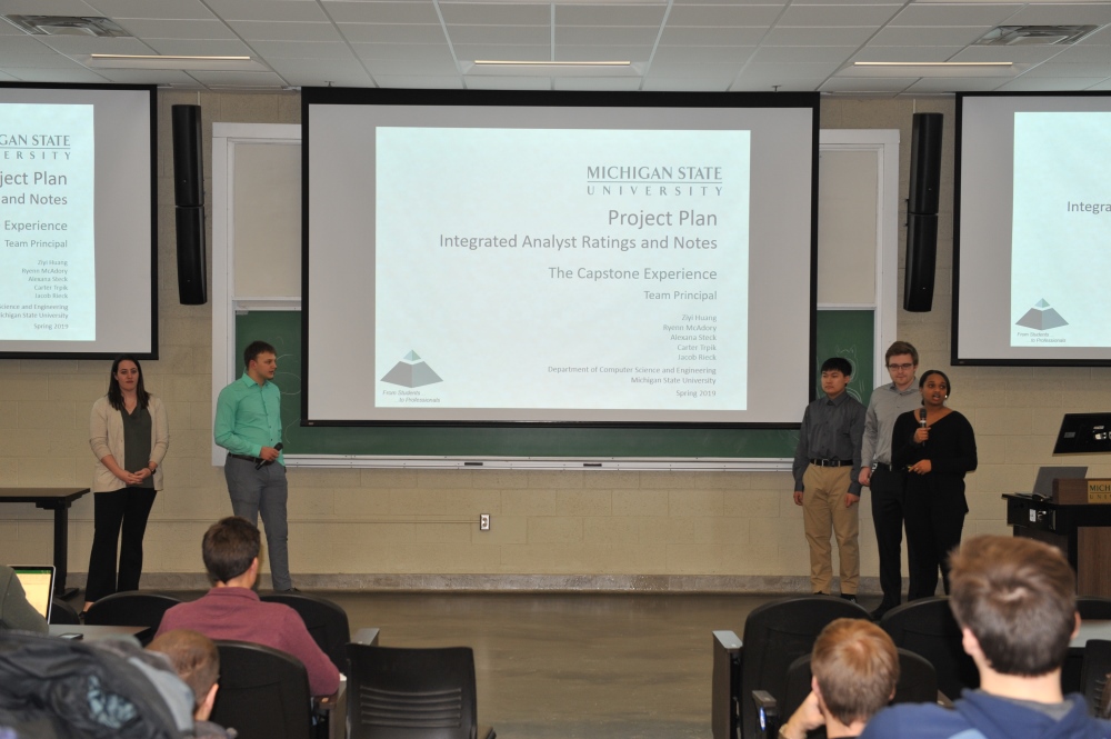 Capstone Experience Photo