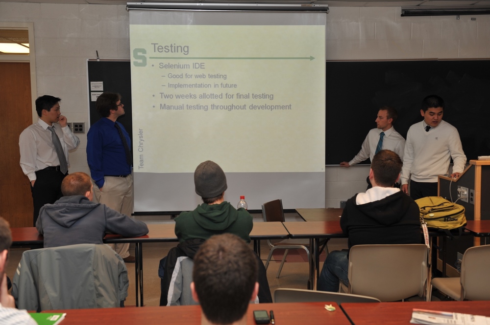 Capstone Experience Photo