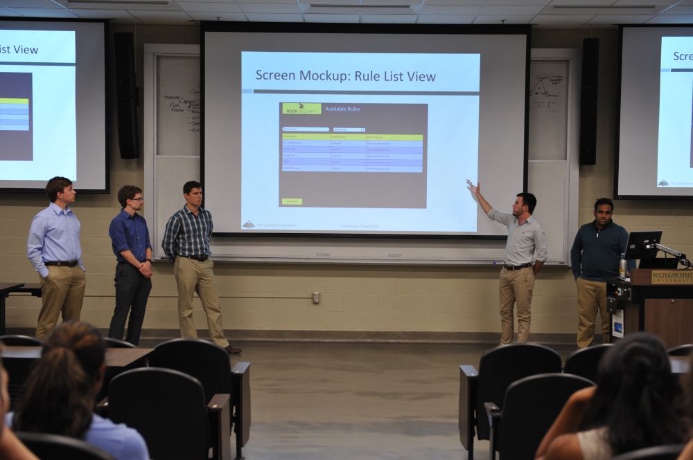 Capstone Experience Photo