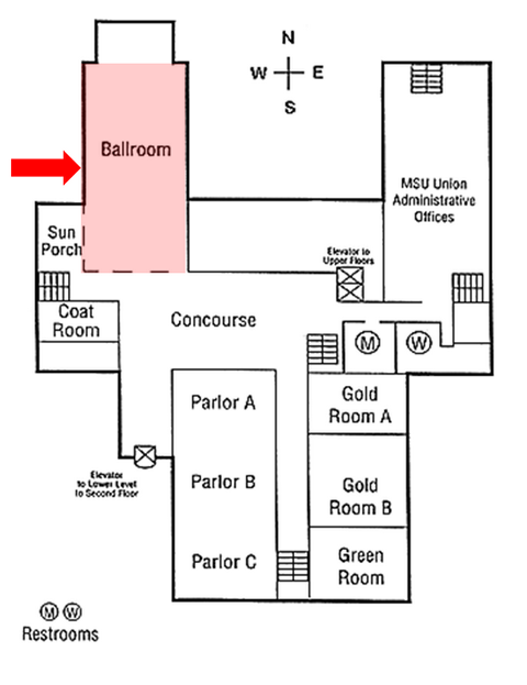 Michigan State University Union, Ballroom