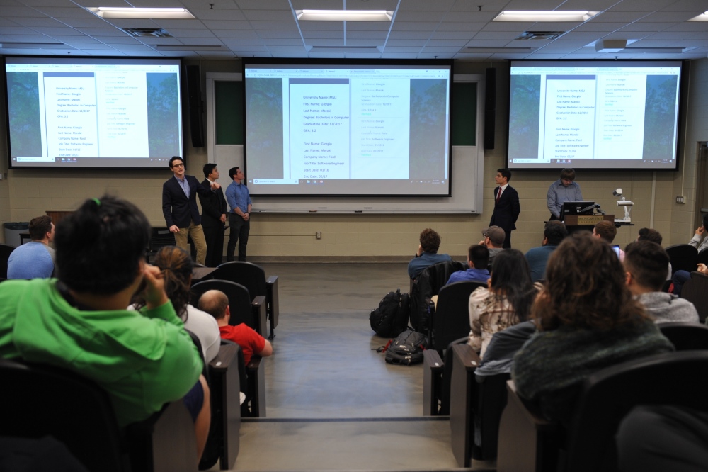 Capstone Experience Photo