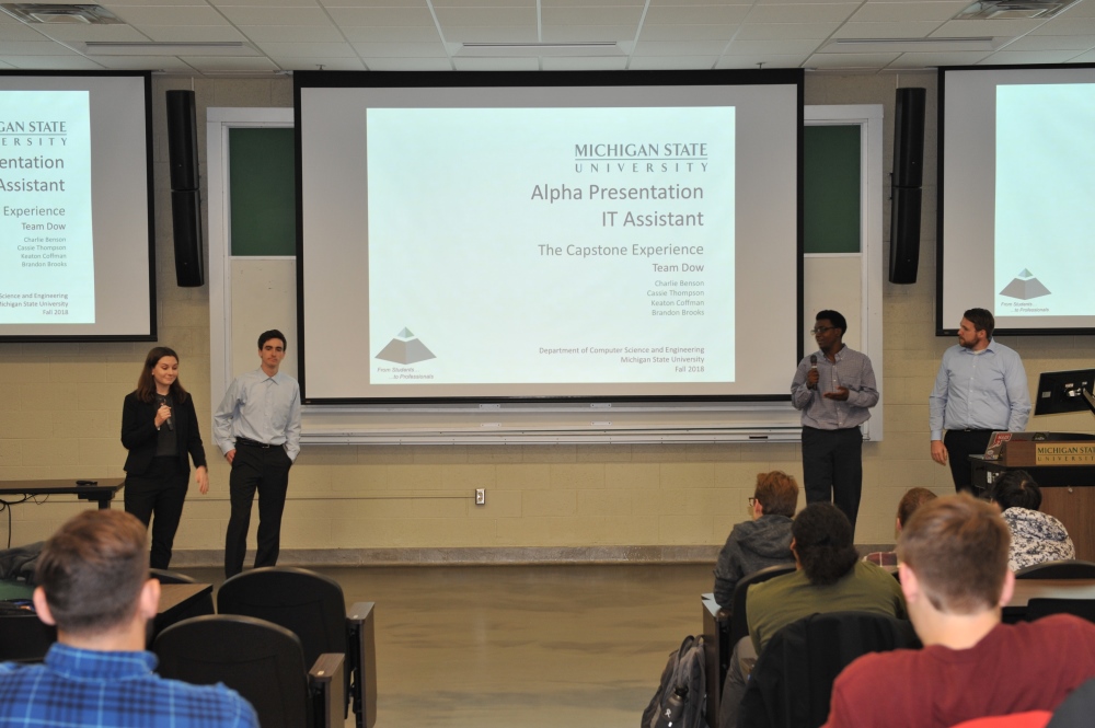 Capstone Experience Photo