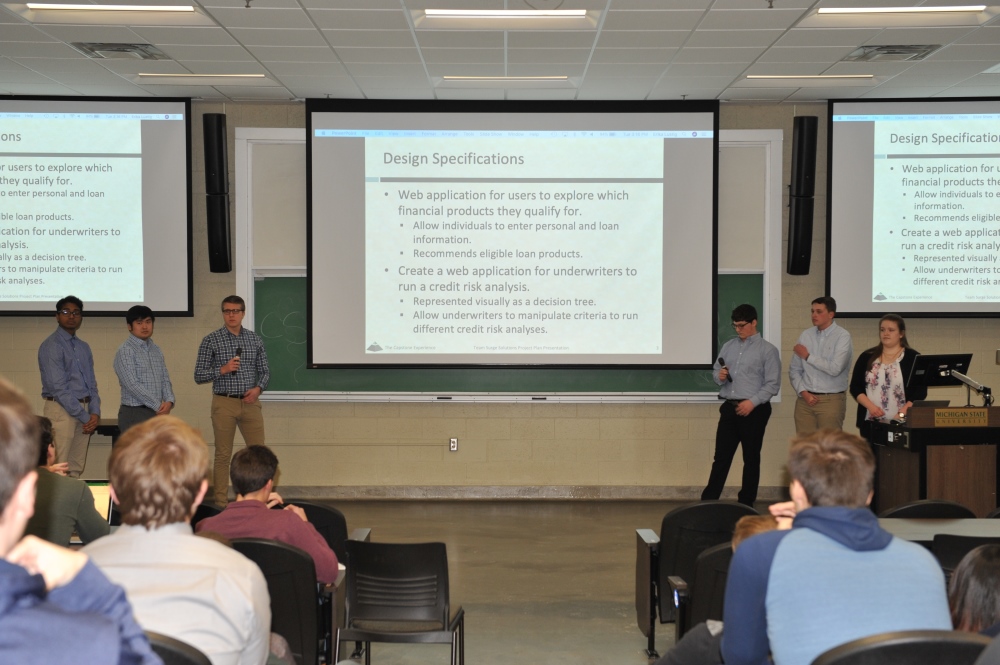 Capstone Experience Photo